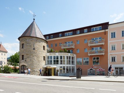 Das Hotel Goldene Rose in Bruneck Das Hotel Goldene Rose in Bruneck